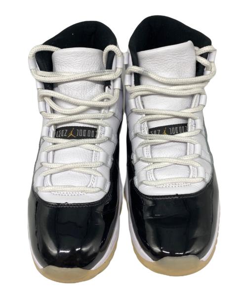 NIKE（ナイキ）NIKE (ナイキ) AIR JORDAN 11 RETRO GRATITUDE ハイカットスニーカー WHITE/METALLIC GOLD- サイズ:US9.5の古着・服飾アイテム