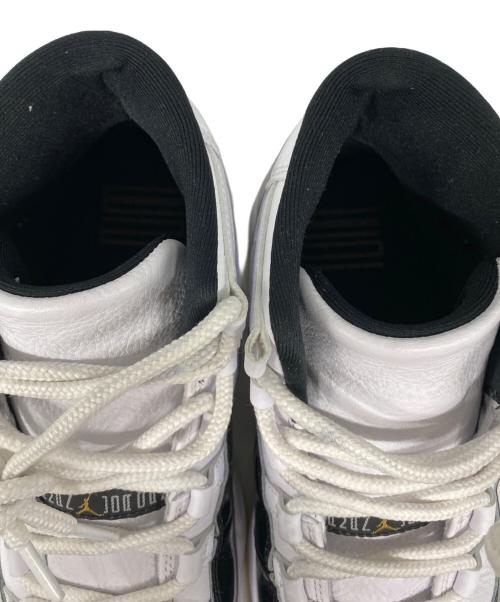 NIKE（ナイキ）NIKE (ナイキ) AIR JORDAN 11 RETRO GRATITUDE ハイカットスニーカー WHITE/METALLIC GOLD- サイズ:US9.5の古着・服飾アイテム