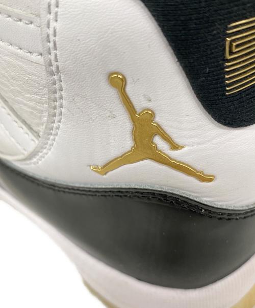 NIKE（ナイキ）NIKE (ナイキ) AIR JORDAN 11 RETRO GRATITUDE ハイカットスニーカー WHITE/METALLIC GOLD- サイズ:US9.5の古着・服飾アイテム