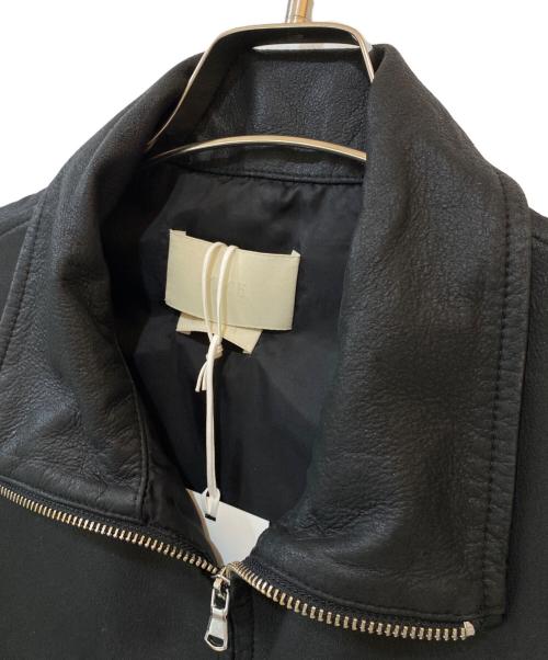 YOKE（ヨーク）YOKE (ヨーク) 25SS LEATHER TRAINING JACKET ブラック サイズ:３の古着・服飾アイテム