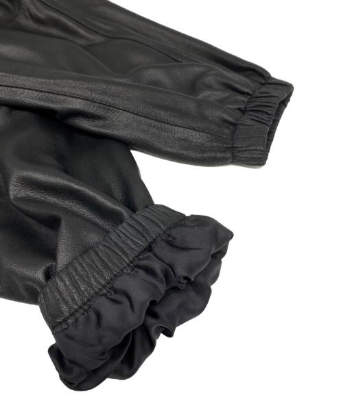 YOKE（ヨーク）YOKE (ヨーク) 25SS LEATHER TRAINING JACKET ブラック サイズ:３の古着・服飾アイテム