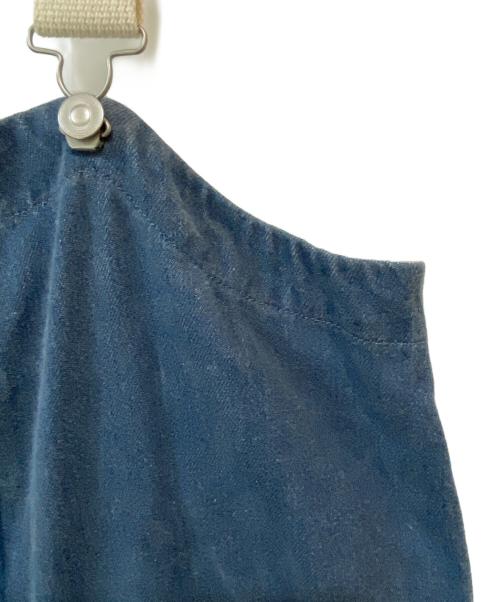 nest Robe（ネストローブ）nest Robe (ネストローブ) コットンツイルデッキサロペット インディゴ サイズ:Ｆreeの古着・服飾アイテム