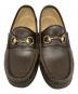 中古・古着 GUCCI (グッチ) ビットローファー ブラウン サイズ:36C：5000円