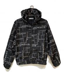 GIVENCHY（ジバンシィ）の古着「WINDBREAKER」｜ブラック×ホワイト