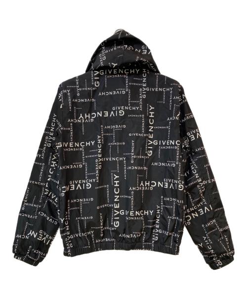 GIVENCHY（ジバンシィ）GIVENCHY (ジバンシィ) WINDBREAKER ブラック×ホワイト サイズ:48の古着・服飾アイテム