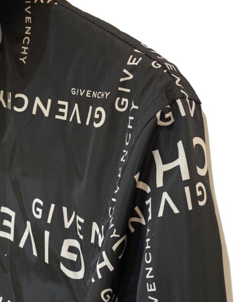 GIVENCHY（ジバンシィ）GIVENCHY (ジバンシィ) WINDBREAKER ブラック×ホワイト サイズ:48の古着・服飾アイテム