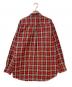 BURBERRY LONDON (バーバリーロンドン) ボタンダウンチェックシャツ レッド サイズ:L：5000円