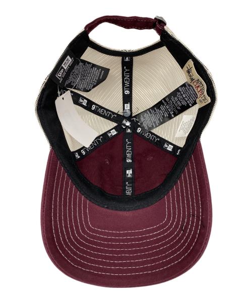 stussy（ステューシー）stussy (ステューシー) New Era (ニューエラ) 9TWENTY WASHED BASIC TRUCKER ブラウンの古着・服飾アイテム
