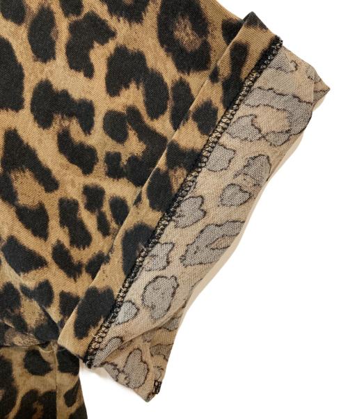ANINE BING（アニン ビン）ANINE BING (アニン ビン) Avi Tee Ld00 LEOPARD ベージュ サイズ:Freeの古着・服飾アイテム
