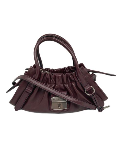 MARC JACOBS（マークジェイコブス）MARC JACOBS (マークジェイコブス) ザ クリスティーナ スモール サッチェル 2WAYショルダーバッグ Dark Plum サイズ:なしの古着・服飾アイテム