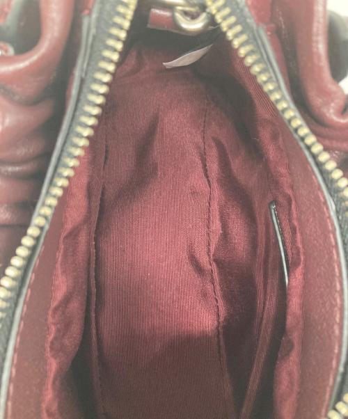 MARC JACOBS（マークジェイコブス）MARC JACOBS (マークジェイコブス) ザ クリスティーナ スモール サッチェル 2WAYショルダーバッグ Dark Plum サイズ:なしの古着・服飾アイテム