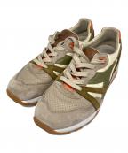 DIADORA HERITAGEディアドラ ヘリテージ）の古着「N9000 H ITA ローカットスニーカー」｜ベージュ×グリーン