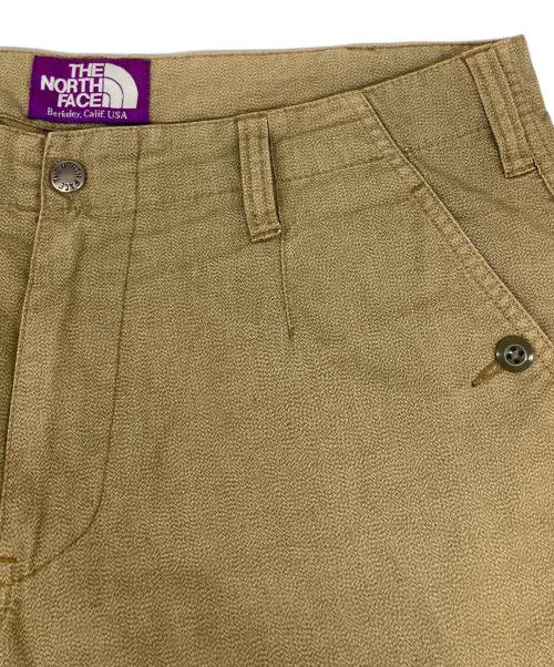 THE NORTHFACE PURPLELABEL（ザ・ノースフェイス パープルレーベル）THE NORTHFACE PURPLELABEL (ザ・ノースフェイス パープルレーベル) WASHED FIELD SHIRRED WAIST PANTS ベージュ サイズ:34の古着・服飾アイテム