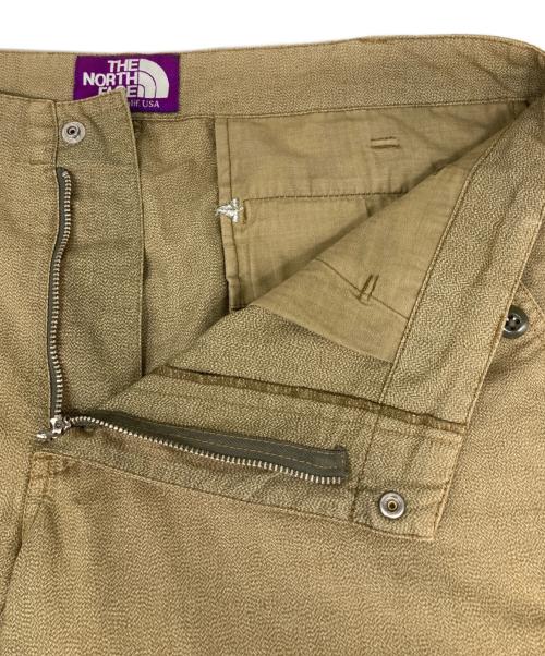 THE NORTHFACE PURPLELABEL（ザ・ノースフェイス パープルレーベル）THE NORTHFACE PURPLELABEL (ザ・ノースフェイス パープルレーベル) WASHED FIELD SHIRRED WAIST PANTS ベージュ サイズ:34の古着・服飾アイテム