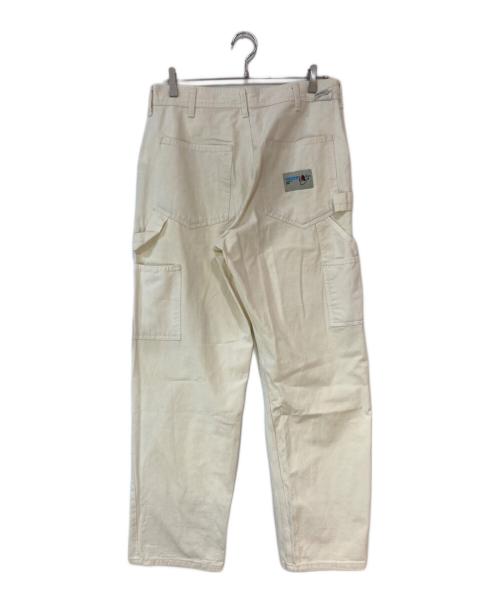 TRADESMAN（トレイズマン）TRADESMAN (トレイズマン) ペインターパンツ ホワイト サイズ:86cmの古着・服飾アイテム