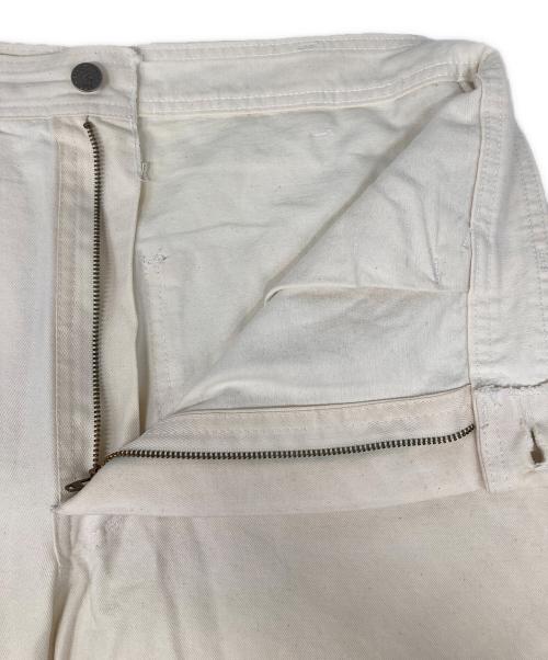 TRADESMAN（トレイズマン）TRADESMAN (トレイズマン) ペインターパンツ ホワイト サイズ:86cmの古着・服飾アイテム