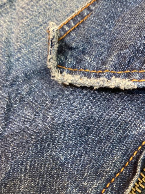 MARITHE+FRANCOIS GIRBAUD（マリテフランソワジルボー）MARITHE+FRANCOIS GIRBAUD (マリテフランソワジルボー) デニムジャケット ブルー サイズ:Lの古着・服飾アイテム