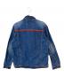 MARITHE+FRANCOIS GIRBAUD (マリテフランソワジルボー) デニムジャケット ブルー サイズ:L：8000円