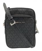 MICHAEL KORSマイケル・コース）の古着「JET SET TRAVEL シグネチャーショルダーバッグ」｜グレー