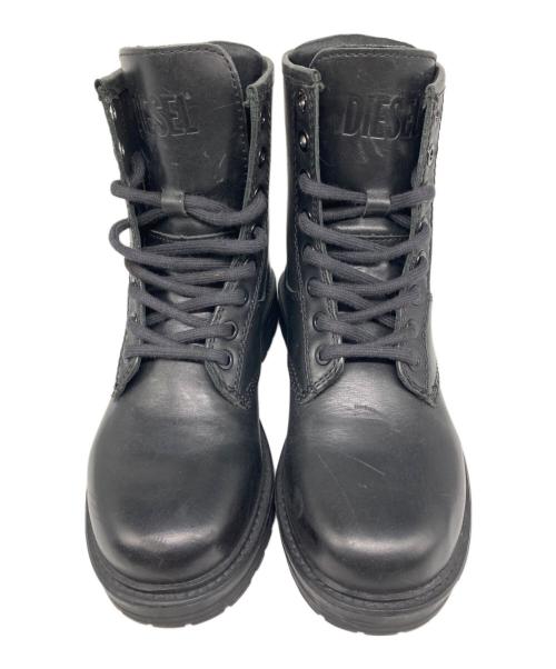 DIESEL（ディーゼル）DIESEL (ディーゼル) D-Alabhama CB  W レースアップブーツ ブラック サイズ:5の古着・服飾アイテム
