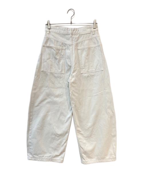 STUDIO NICHOLSON（スタジオ ニコルソン）STUDIO NICHOLSON VOLUME JEAN PAOLO SNM-1023 -14OZ REGEN /ボリューム ジャンパオロ SNM-1023 -14オンス リージェン デニム-DENIM- ホワイト サイズ:XSの古着・服飾アイテム
