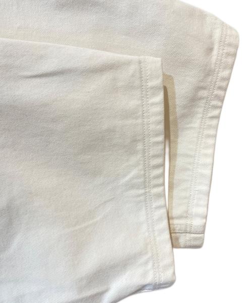 STUDIO NICHOLSON（スタジオ ニコルソン）STUDIO NICHOLSON VOLUME JEAN PAOLO SNM-1023 -14OZ REGEN /ボリューム ジャンパオロ SNM-1023 -14オンス リージェン デニム-DENIM- ホワイト サイズ:XSの古着・服飾アイテム