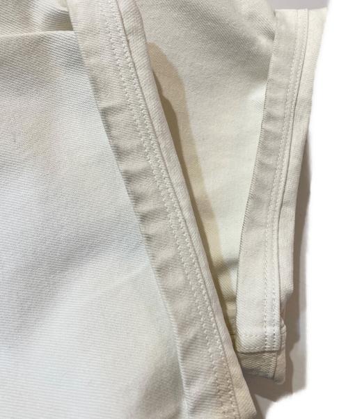 STUDIO NICHOLSON（スタジオ ニコルソン）STUDIO NICHOLSON VOLUME JEAN PAOLO SNM-1023 -14OZ REGEN /ボリューム ジャンパオロ SNM-1023 -14オンス リージェン デニム-DENIM- ホワイト サイズ:XSの古着・服飾アイテム