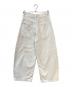 STUDIO NICHOLSON VOLUME JEAN PAOLO SNM-1023 -14OZ REGEN /ボリューム ジャンパオロ SNM-1023 -14オンス リージェン デニム-DENIM- ホワイト サイズ:XS：18000円