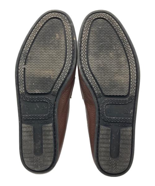 Ferrante（フェランテ）Ferrante (フェランテ) viaggio VIENNA RASTY MARRON / シボ革ローファー ブラウン サイズ:41の古着・服飾アイテム