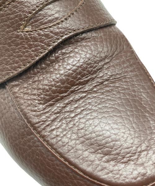Ferrante（フェランテ）Ferrante (フェランテ) viaggio VIENNA RASTY MARRON / シボ革ローファー ブラウン サイズ:41の古着・服飾アイテム