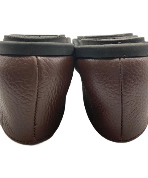 Ferrante（フェランテ）Ferrante (フェランテ) viaggio VIENNA RASTY MARRON / シボ革ローファー ブラウン サイズ:41の古着・服飾アイテム