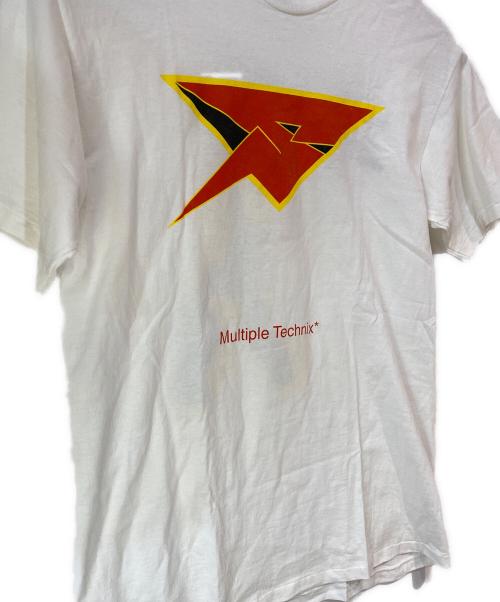 stussy（ステューシー）stussy (ステューシー) NEXUSVII (ネクサスセブン) Multiple Technix GIRL Tee ホワイト サイズ:Lの古着・服飾アイテム