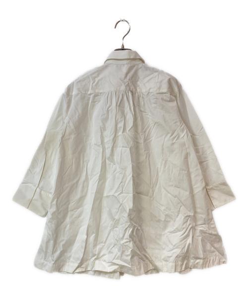 MaxMara（マックスマーラ）MaxMara (マックスマーラ) コットンシャツ ホワイト サイズ:38の古着・服飾アイテム