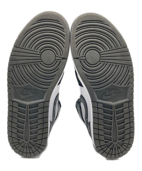 NIKIE（ナイキ）NIKIE (ナイキ) AIR JORDAN 1 MID ミッドカットスニーカー BLACK/IRON GREY-WHIT サイズ:29の古着・服飾アイテム