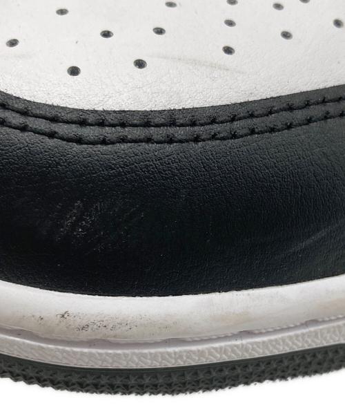 NIKIE（ナイキ）NIKIE (ナイキ) AIR JORDAN 1 MID ミッドカットスニーカー BLACK/IRON GREY-WHIT サイズ:29の古着・服飾アイテム