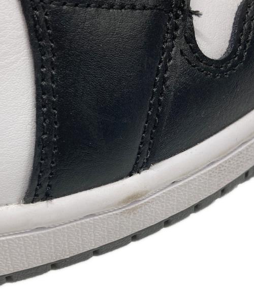 NIKIE（ナイキ）NIKIE (ナイキ) AIR JORDAN 1 MID ミッドカットスニーカー BLACK/IRON GREY-WHIT サイズ:29の古着・服飾アイテム