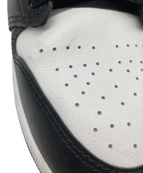 NIKIE（ナイキ）NIKIE (ナイキ) AIR JORDAN 1 MID ミッドカットスニーカー BLACK/IRON GREY-WHIT サイズ:29の古着・服飾アイテム
