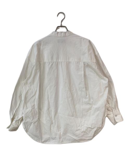 SLOBE IENA（スローブ イエナ）SLOBE IENA (スローブ イエナ) LEDENIM REMAKE OVER SHIRT ホワイト サイズ:Freeの古着・服飾アイテム