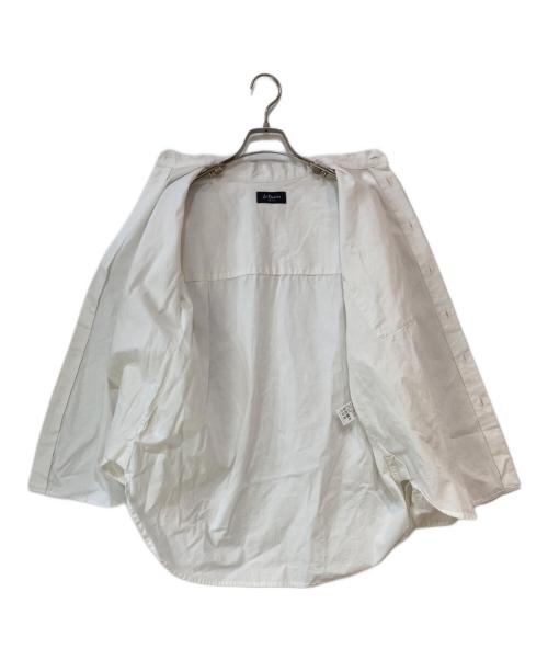 SLOBE IENA（スローブ イエナ）SLOBE IENA (スローブ イエナ) LEDENIM REMAKE OVER SHIRT ホワイト サイズ:Freeの古着・服飾アイテム