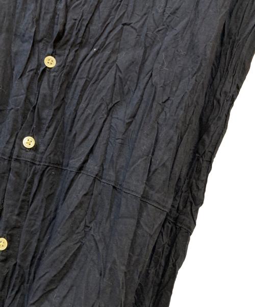 45rpm（45アールピーエム）45rpm (45アールピーエム) シワ加工シャツワンピース ネイビー サイズ:3の古着・服飾アイテム
