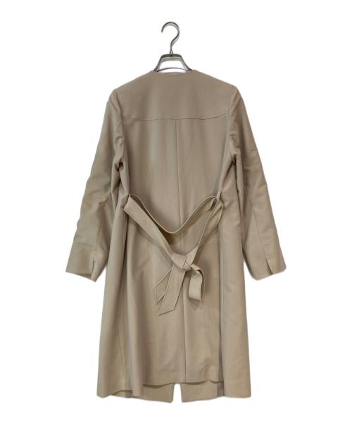 any Sis（エニィスィス）any Sis (エニィスィス) ノーカラーロングテロンチ コート ベージュ サイズ:1の古着・服飾アイテム