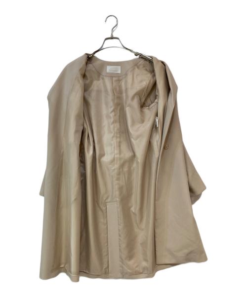 any Sis（エニィスィス）any Sis (エニィスィス) ノーカラーロングテロンチ コート ベージュ サイズ:1の古着・服飾アイテム