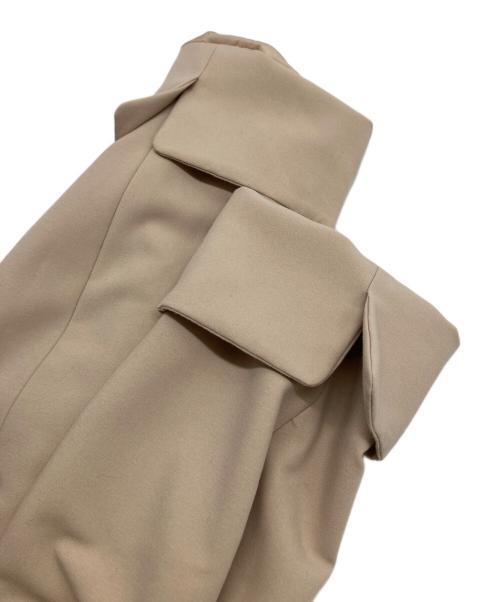 any Sis（エニィスィス）any Sis (エニィスィス) ノーカラーロングテロンチ コート ベージュ サイズ:1の古着・服飾アイテム