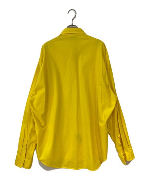 VERSACE JEANS COUTURE（ヴェルサーチ ジーンズクチュール）VERSACE JEANS COUTURE (ヴェルサーチ ジーンズクチュール) ボタンダウンカラーシャツ イエロー サイズ: XLの古着・服飾アイテム