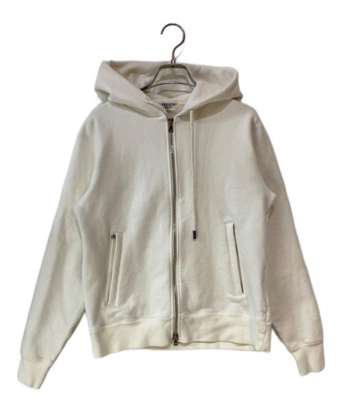 SOVEREIGN（ソブリン）SOVEREIGN (ソブリン) ジップパーカー ホワイト サイズ:Sの古着・服飾アイテム