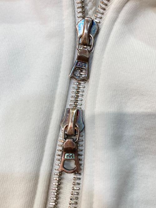 SOVEREIGN（ソブリン）SOVEREIGN (ソブリン) ジップパーカー ホワイト サイズ:Sの古着・服飾アイテム