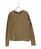 LEMAIREルメール）の古着「TERRY LS T-SHIRT」｜ベージュ