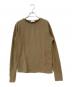 LEMAIRE（ルメール）の古着「TERRY LS T-SHIRT」｜ベージュ