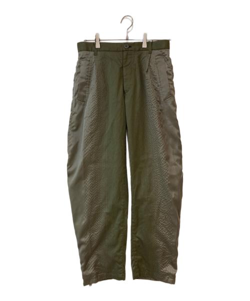 TAAKK（ターク）TAAKK (ターク) FADEAWAY SERIES TROUSERS カーキ サイズ:1 未使用品の古着・服飾アイテム