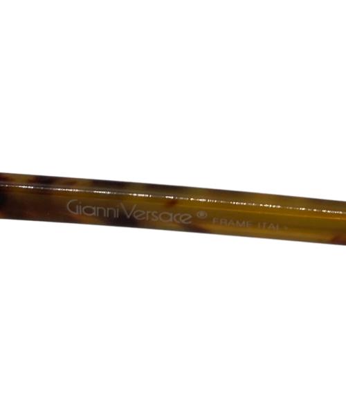 GIANNI VERSACE（ジャンニ・ヴェルサーチ）GIANNI VERSACE (ジャンニ・ヴェルサーチ) ヴィンテージ サングラス ブラウンの古着・服飾アイテム